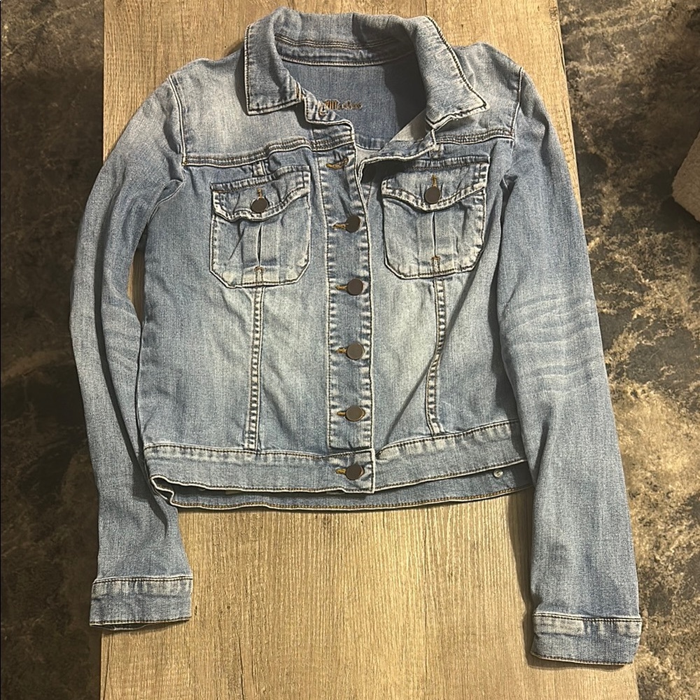 Kut from the Kloth Light Blue Denim Jacket